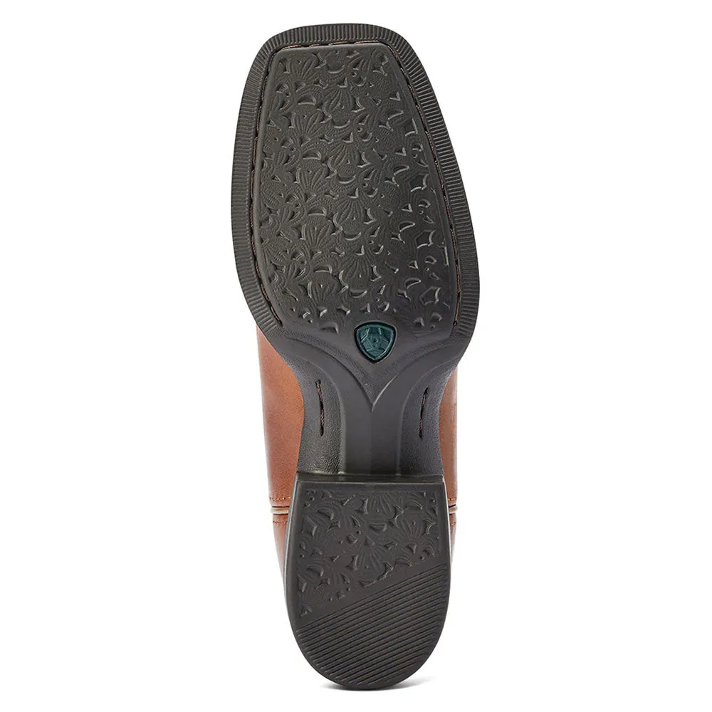 10042446 Ariat Women's Round Up Bliss Western Boot - Midday Tan
