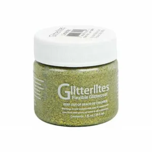 Angelus Glitterlite Acrylic Paint Limelite #225 Paint 29Ml