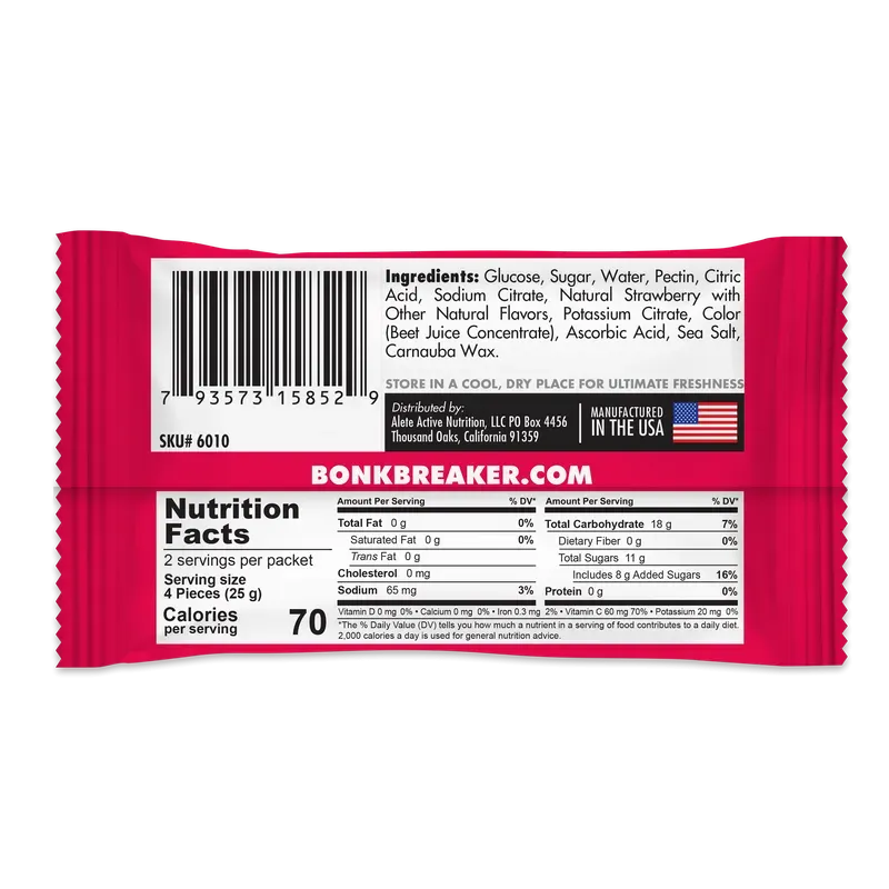 Bonk Breaker Energy Chews 1x 50g pack