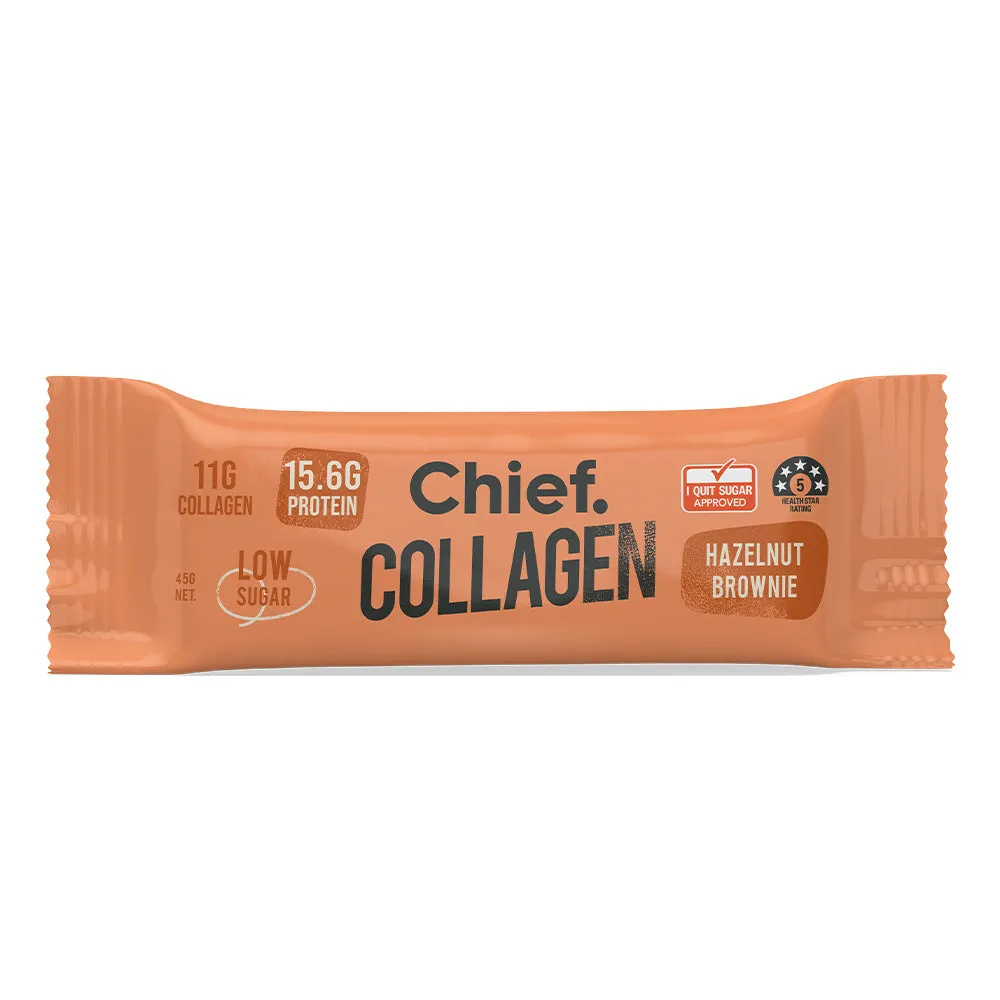 Chief Collagen Protein Bar Sampler (6 bars)