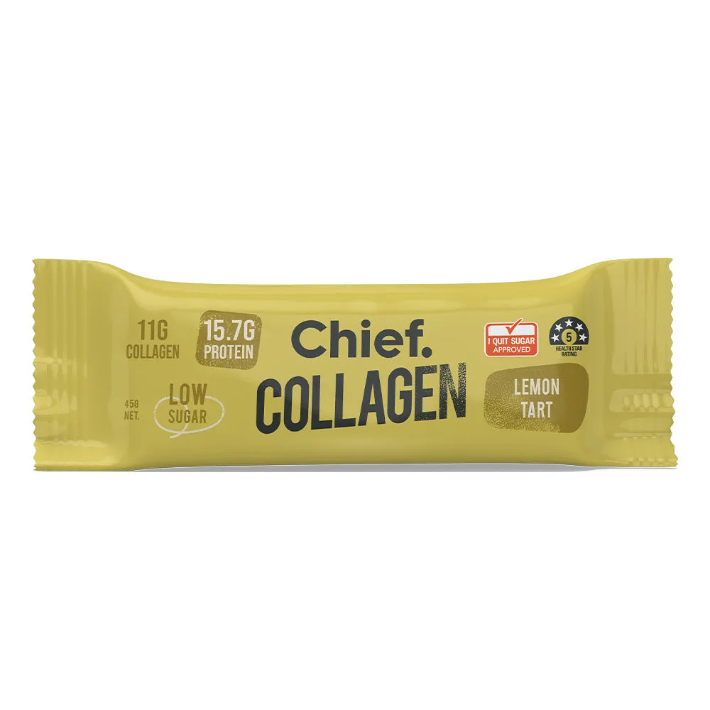 Chief Collagen Protein Bar Sampler (6 bars)