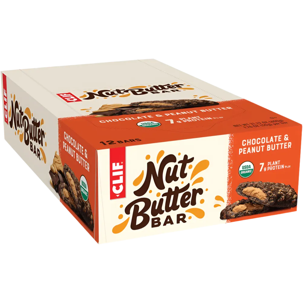 Clif Bar - Nut Butter Bar - Chocolate & Peanut Butter