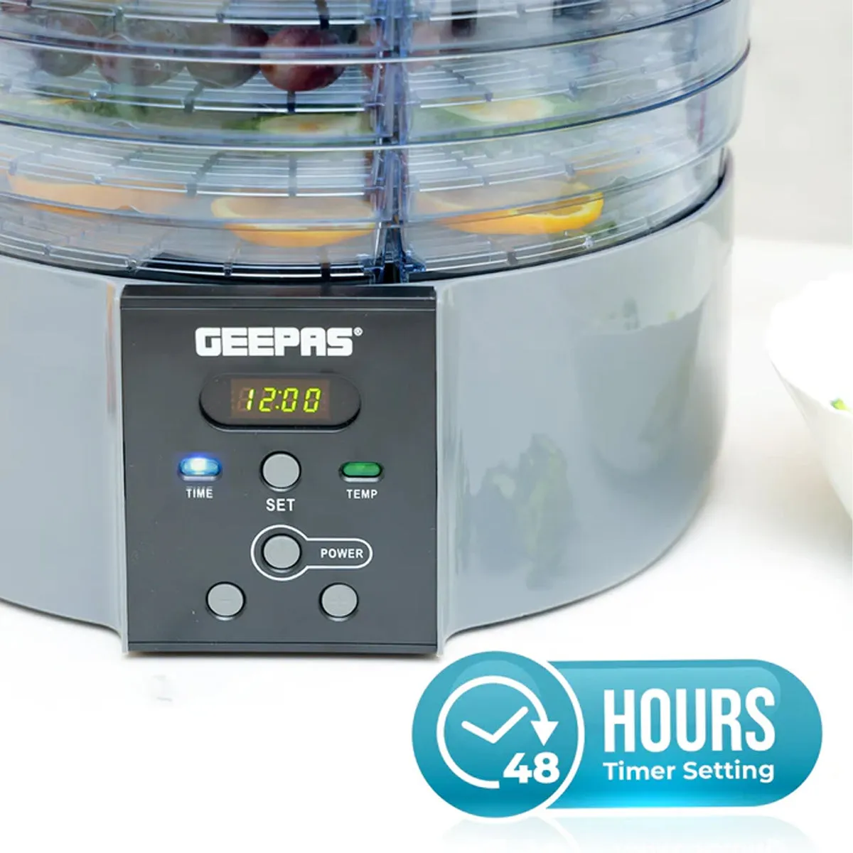 Digital Food Dehydrator With 5 Dry Layers 520W