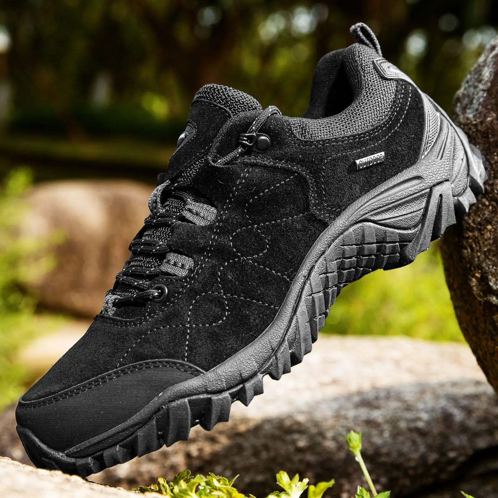 DopeStride™ Orthopedische wandelschoenen in kaki sportstijl