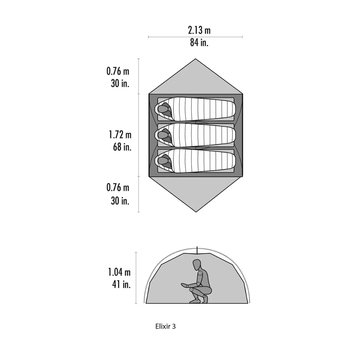 Elixir™ 3 Backpacking Tent