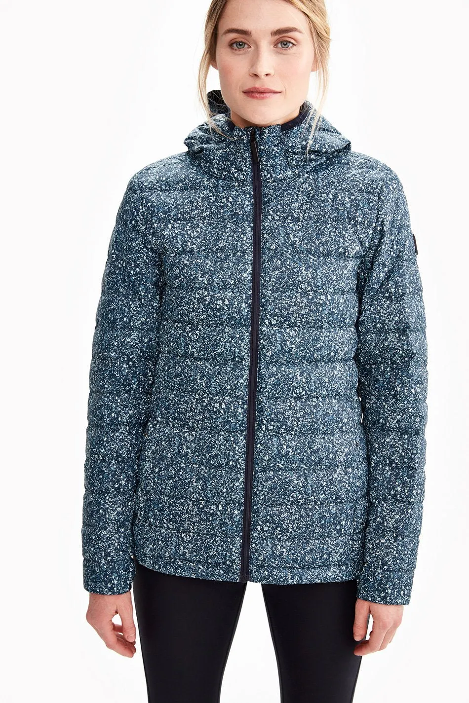 EMELINE AOP PACKABLE JACKET