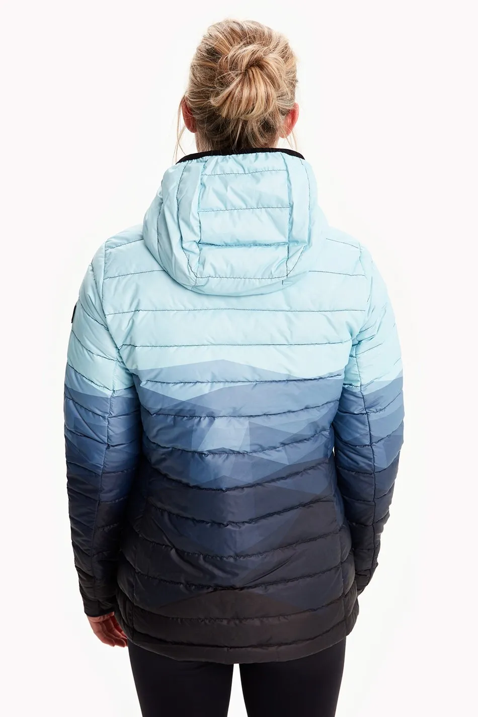 EMELINE AOP PACKABLE JACKET