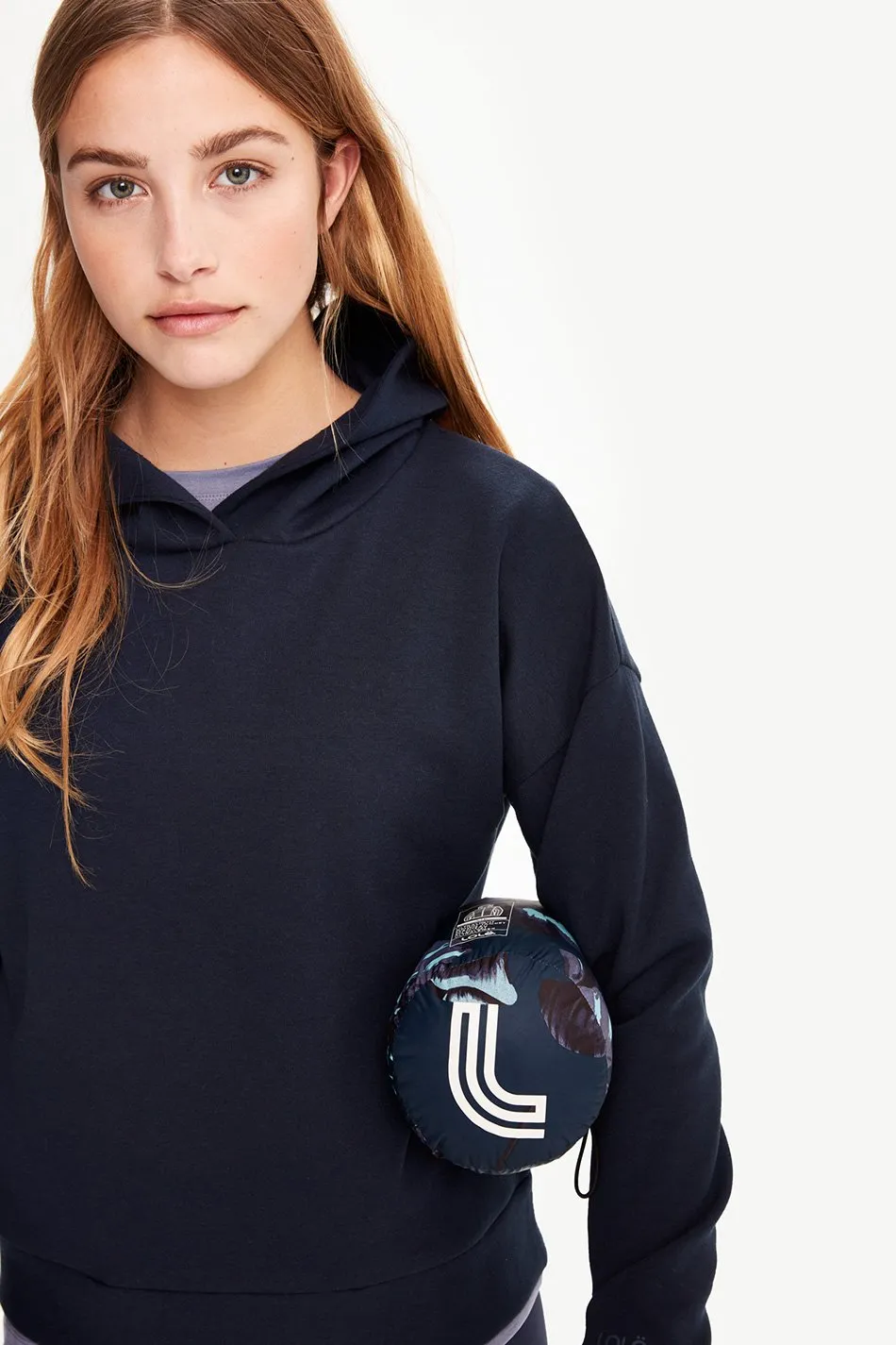 EMELINE AOP PACKABLE JACKET