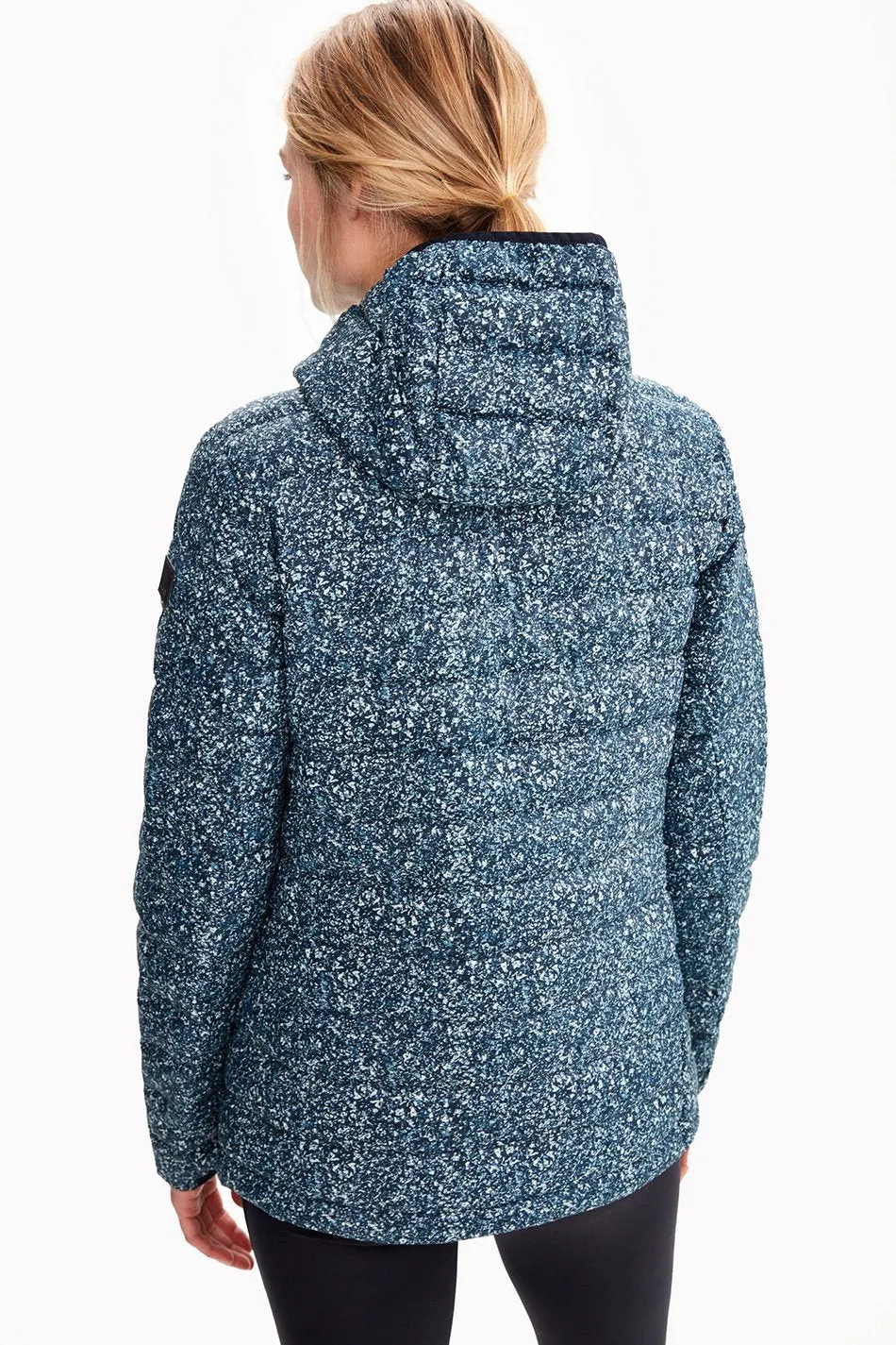 EMELINE AOP PACKABLE JACKET
