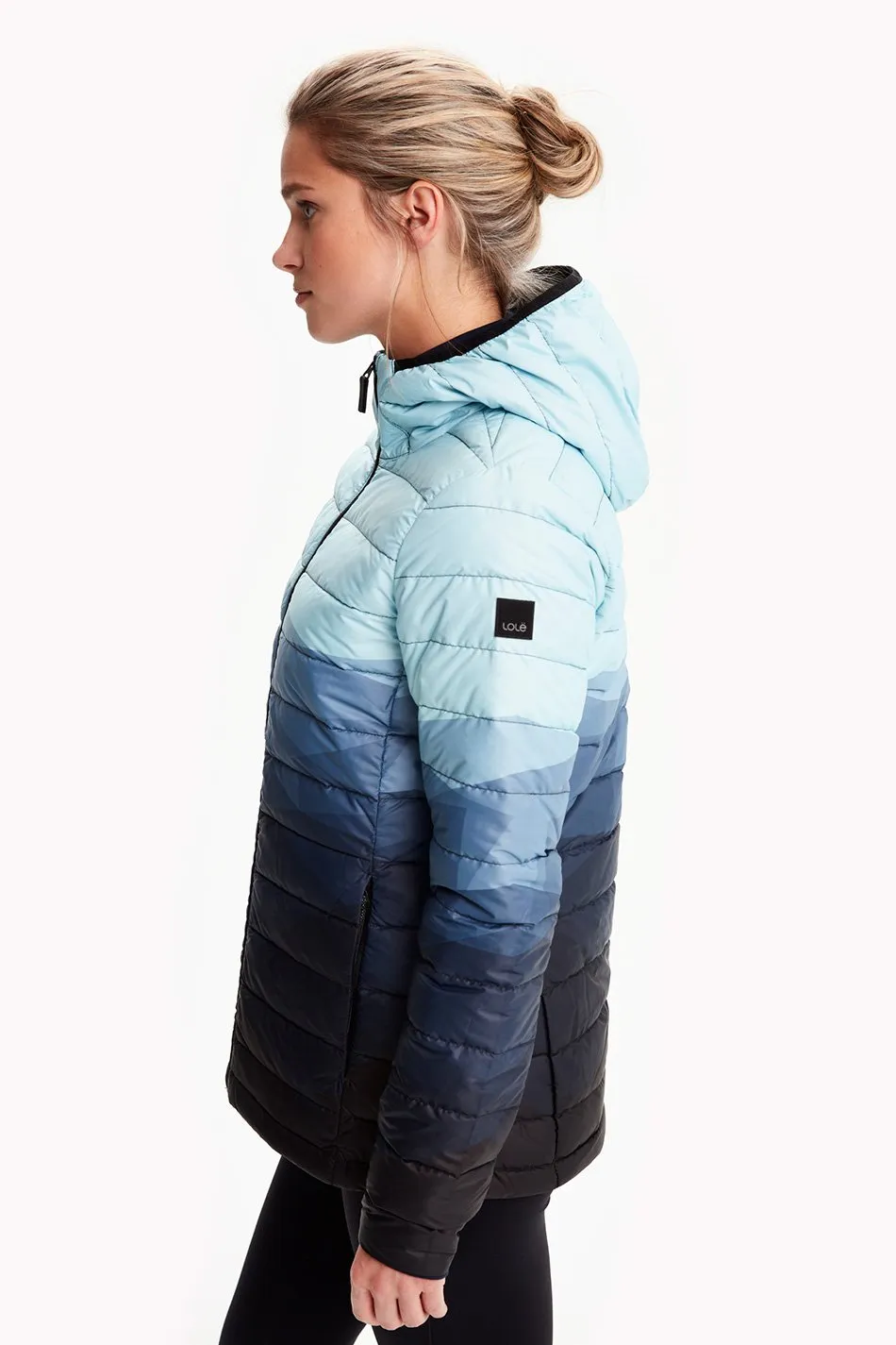 EMELINE AOP PACKABLE JACKET