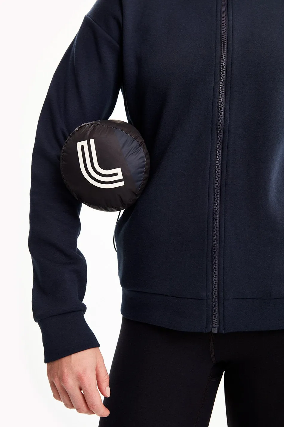 EMELINE AOP PACKABLE JACKET