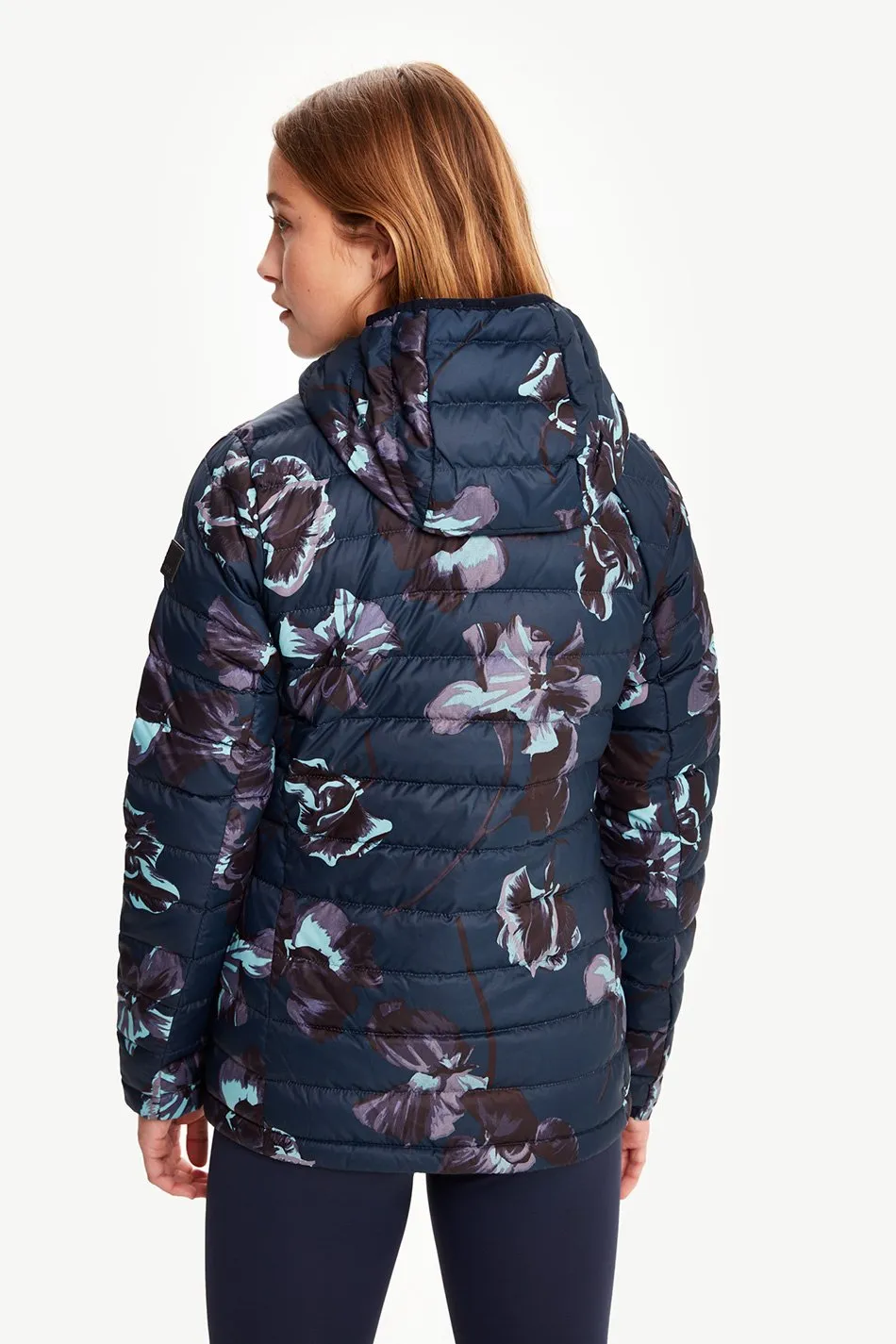 EMELINE AOP PACKABLE JACKET