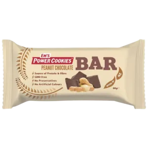 Em's Power Cookies - Energy Bars - Peanut Chocolate