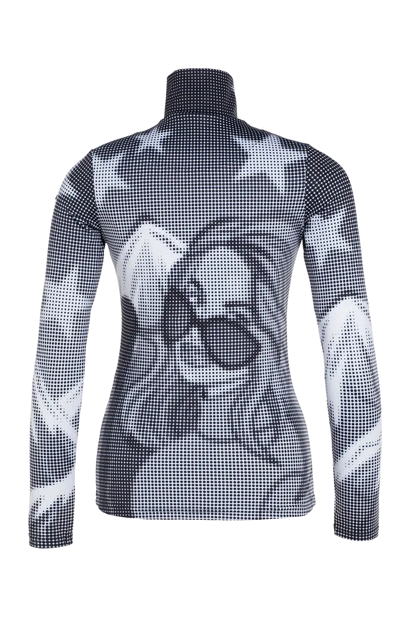 Famke Graphic Print Ski Pully