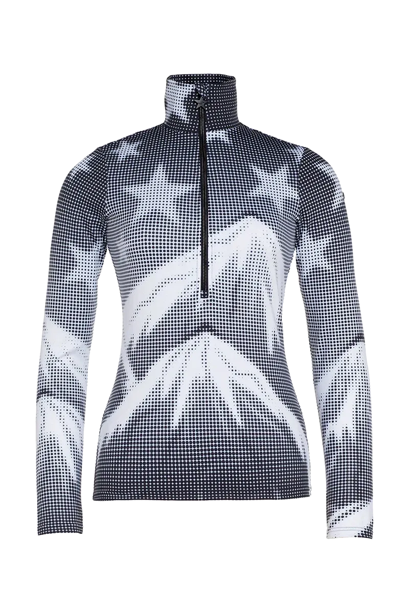 Famke Graphic Print Ski Pully