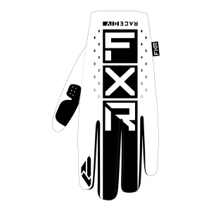 FXR Pro Fit Air LE MX Offroad Gloves White/Black