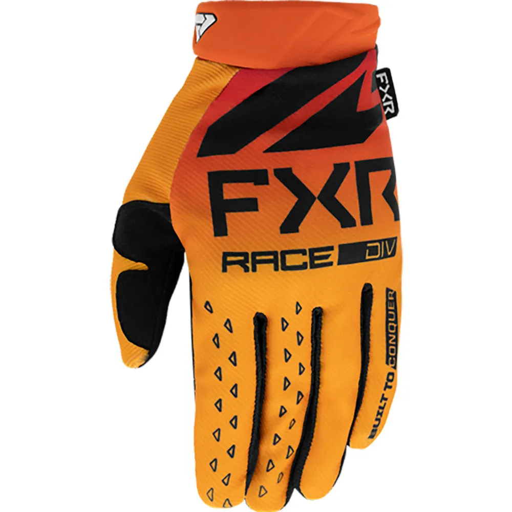 FXR Reflex MX Offroad Gloves Tequila Sunrise Orange