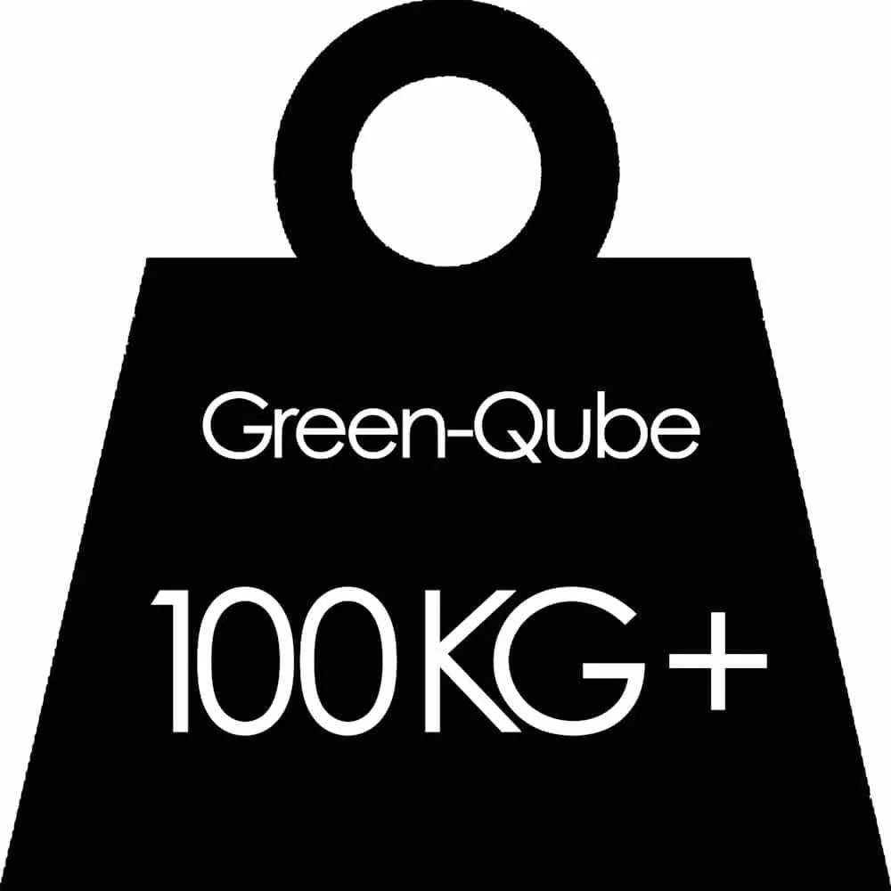 Green Qube V: GQ100 - 100 x 100 x 200cm