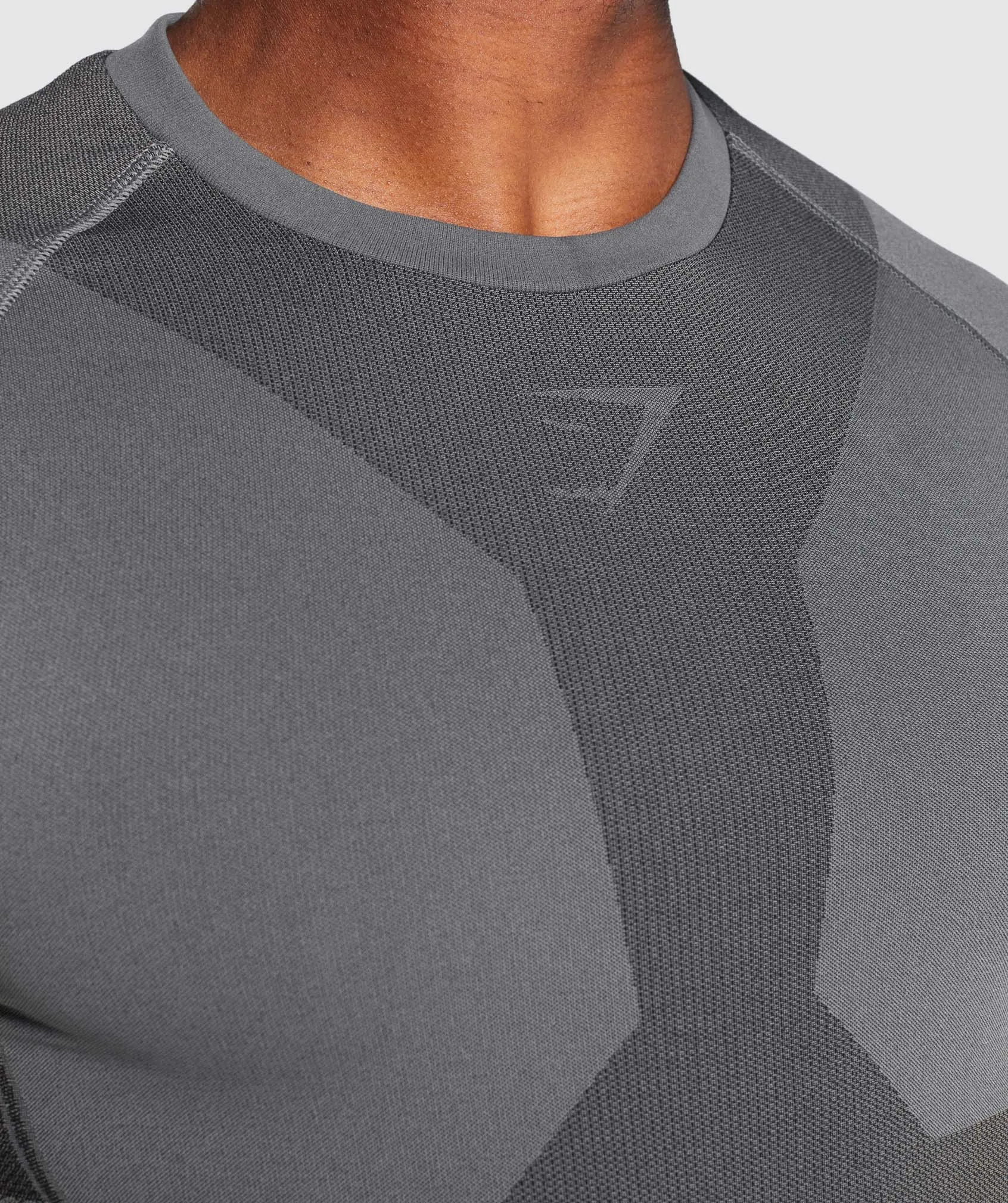 Gymshark Free Force Seamless T-Shirt - Grey