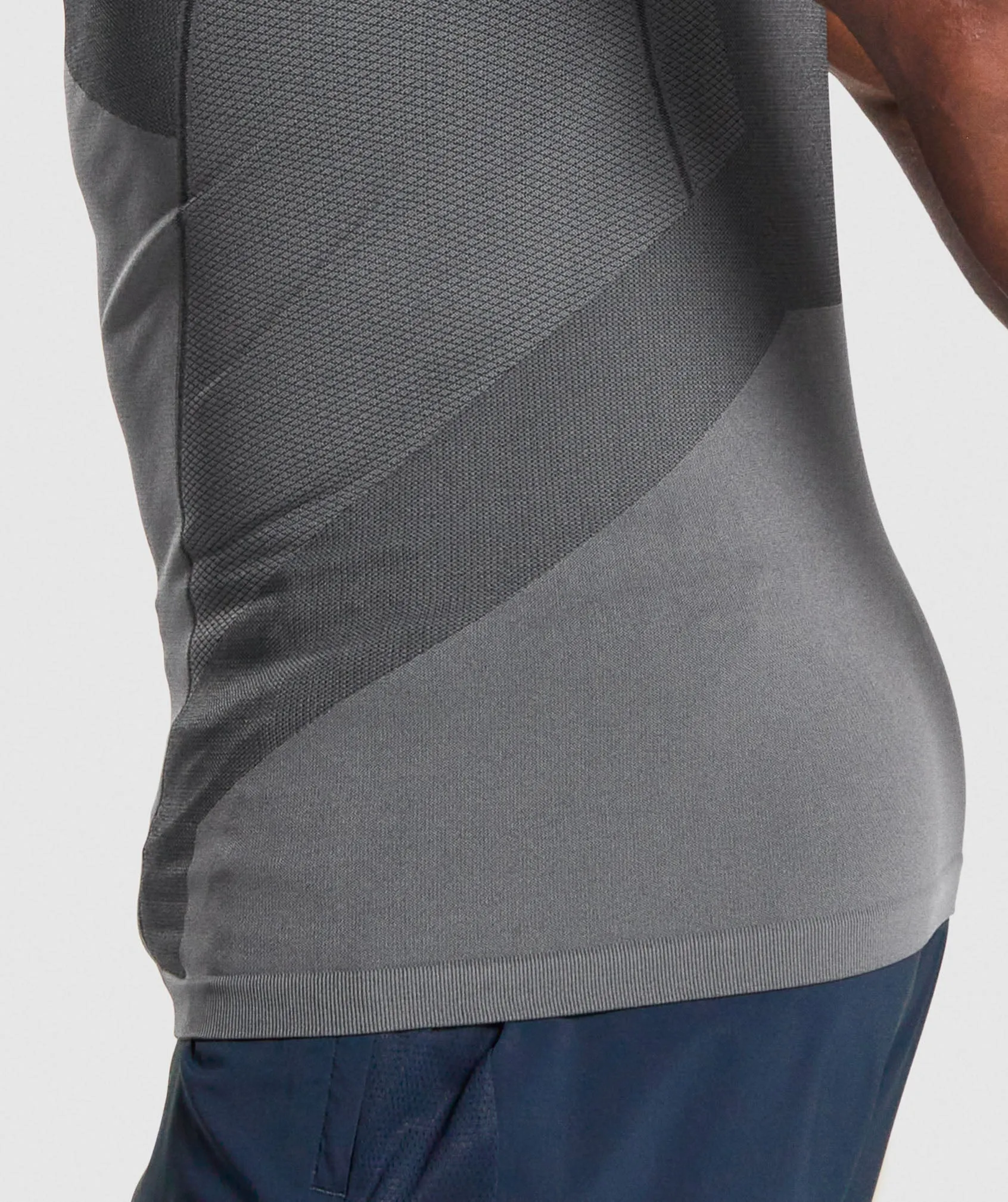 Gymshark Free Force Seamless T-Shirt - Grey