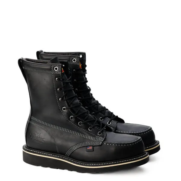 MEN'S THOROGOOD STEEL TOE MOC TOE WEDGE SOLE BOOT 804-6208