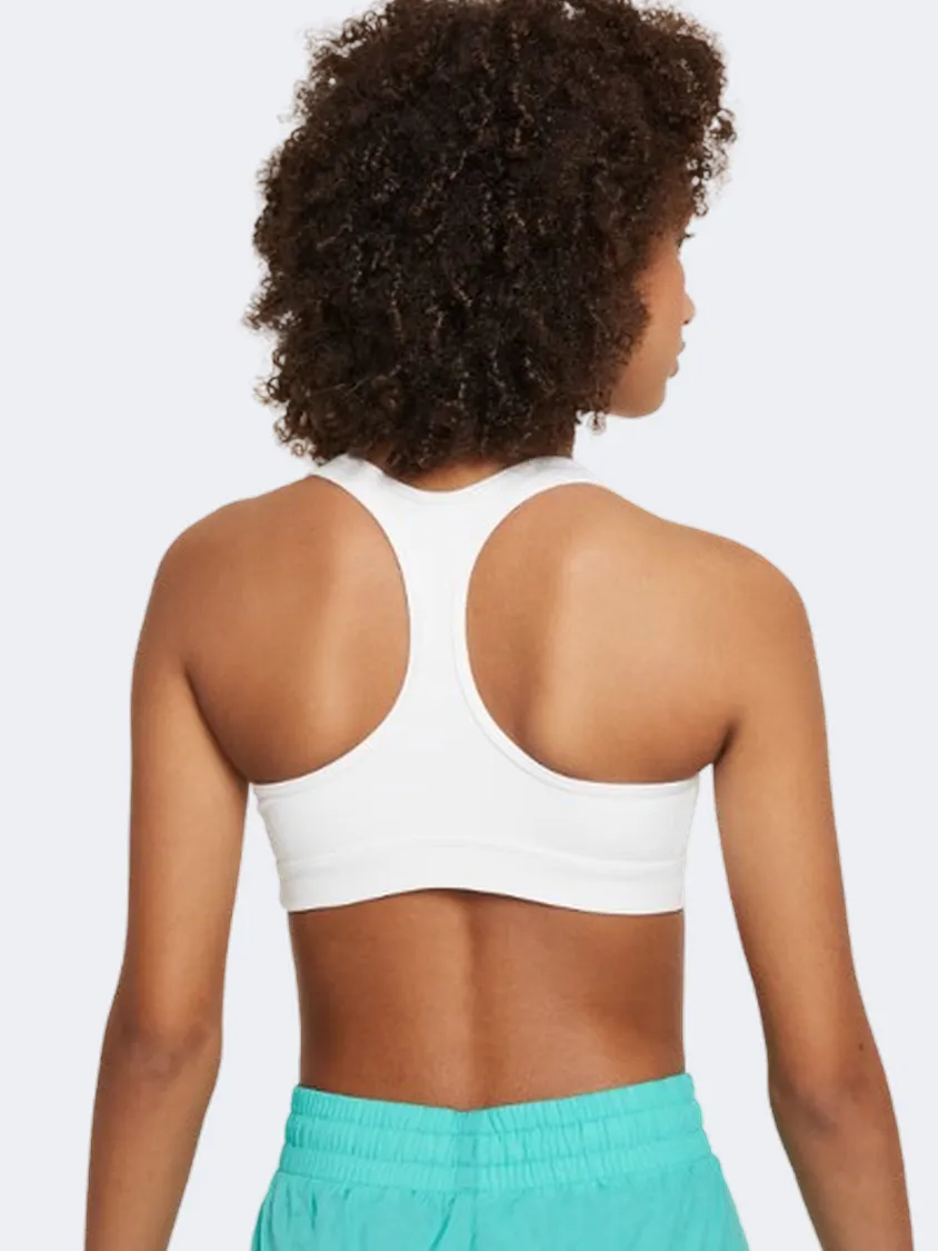 Nike Swoosh Girls Lifestyle Bra White/Platinum