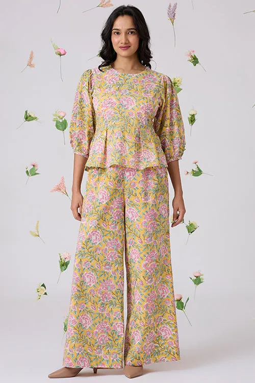 Okhai "Patang" Handblock Printed Pure Cotton Top