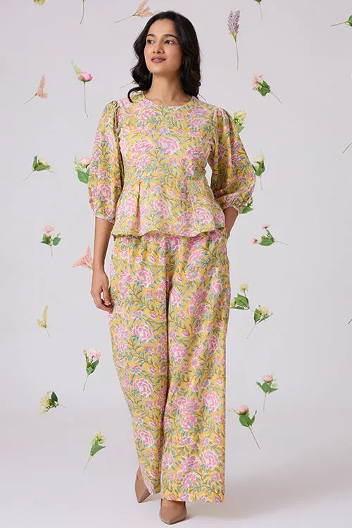Okhai "Patang" Handblock Printed Pure Cotton Top