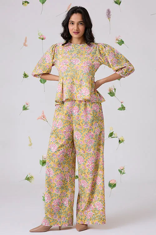 Okhai "Patang" Handblock Printed Pure Cotton Top