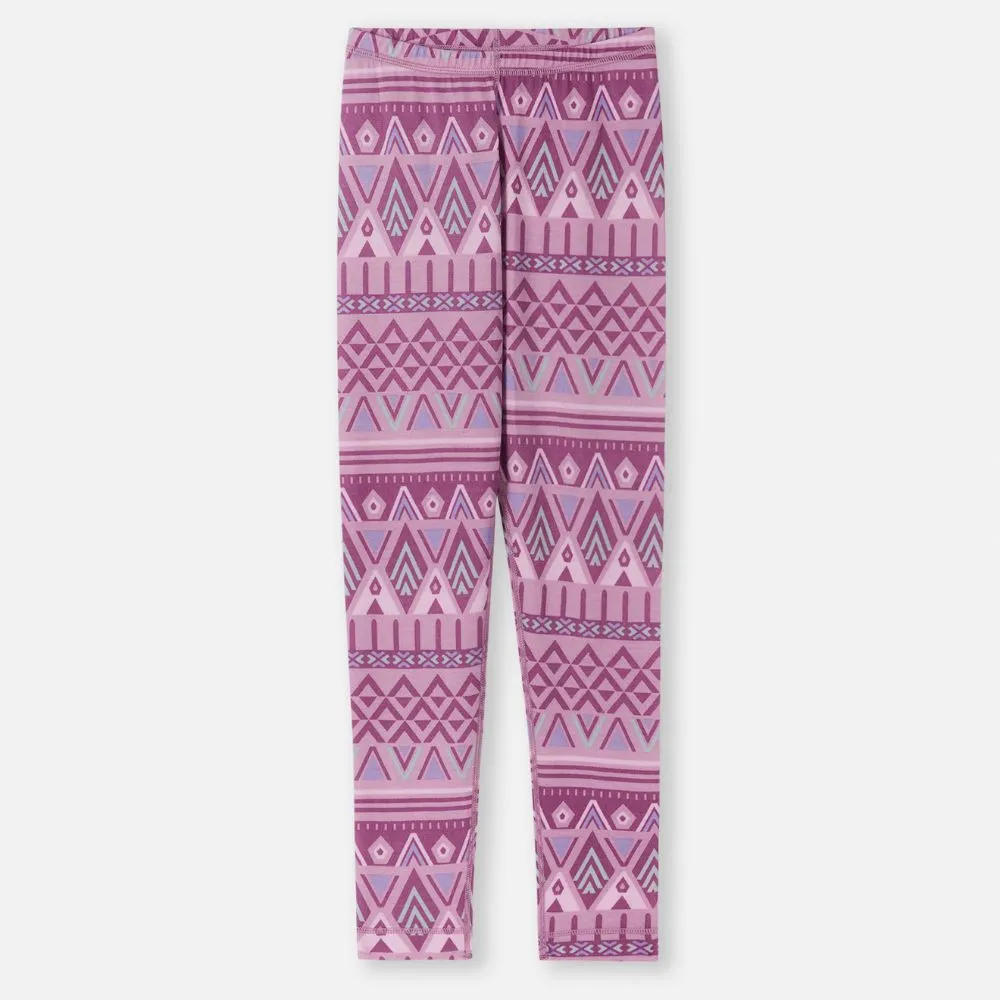 Reima Taitoa Girls Thermal Set, Grey Pink