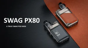SWAG PX80 80W Box Mod Kit with SWAG Pod Tank By VAPORESSO