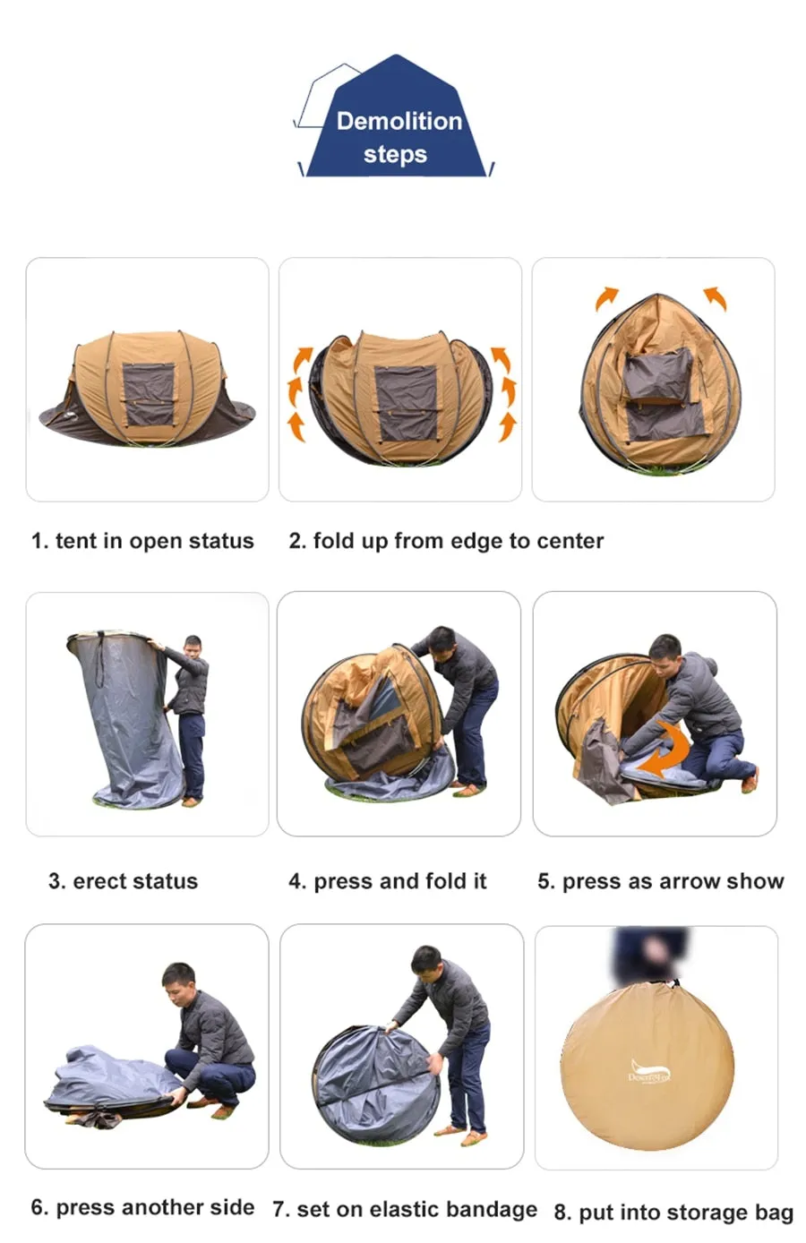 Tent Automatic 3-4 Person