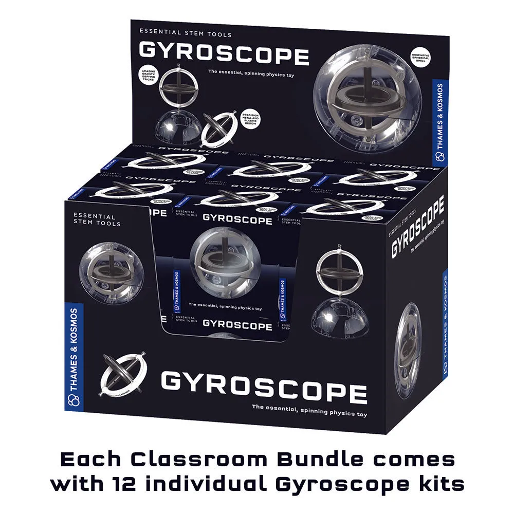 The Thames & Kosmos Gyroscope - 12-Pack Gift Bundle