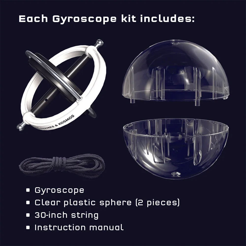 The Thames & Kosmos Gyroscope - 12-Pack Gift Bundle