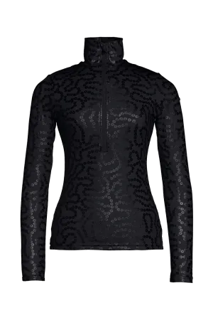 Thrill Sequin Print Ski Pully