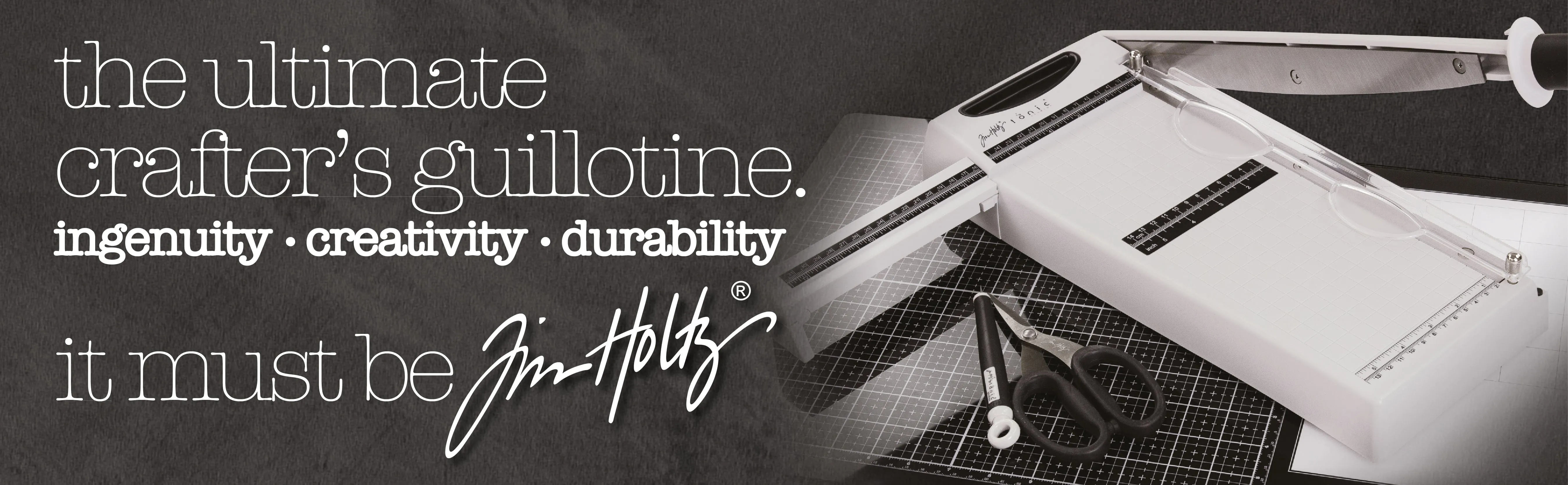 Tim Holtz - 12.25" / 31cm Maxi Guillotine - 1980e