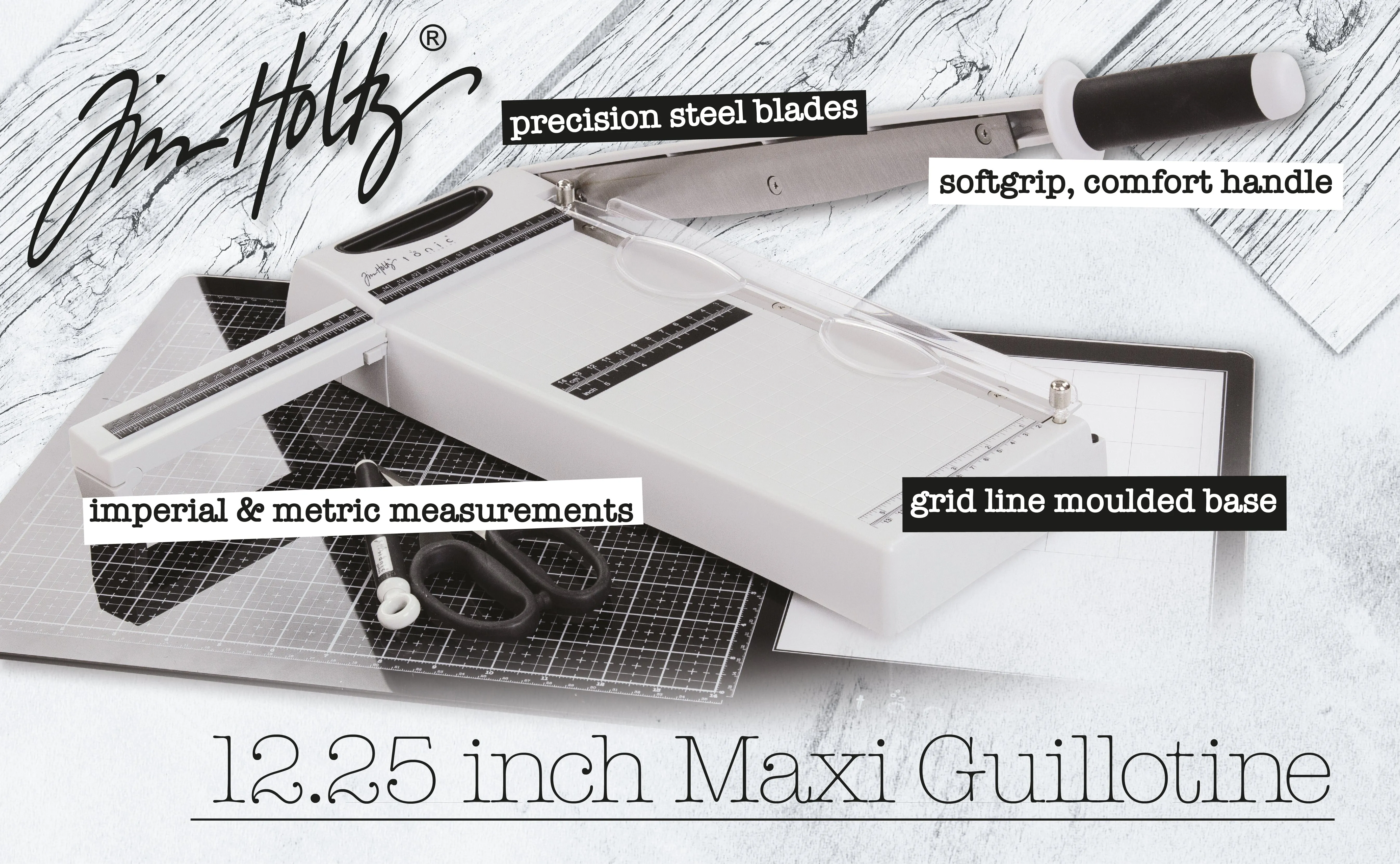 Tim Holtz - 12.25" / 31cm Maxi Guillotine - 1980e