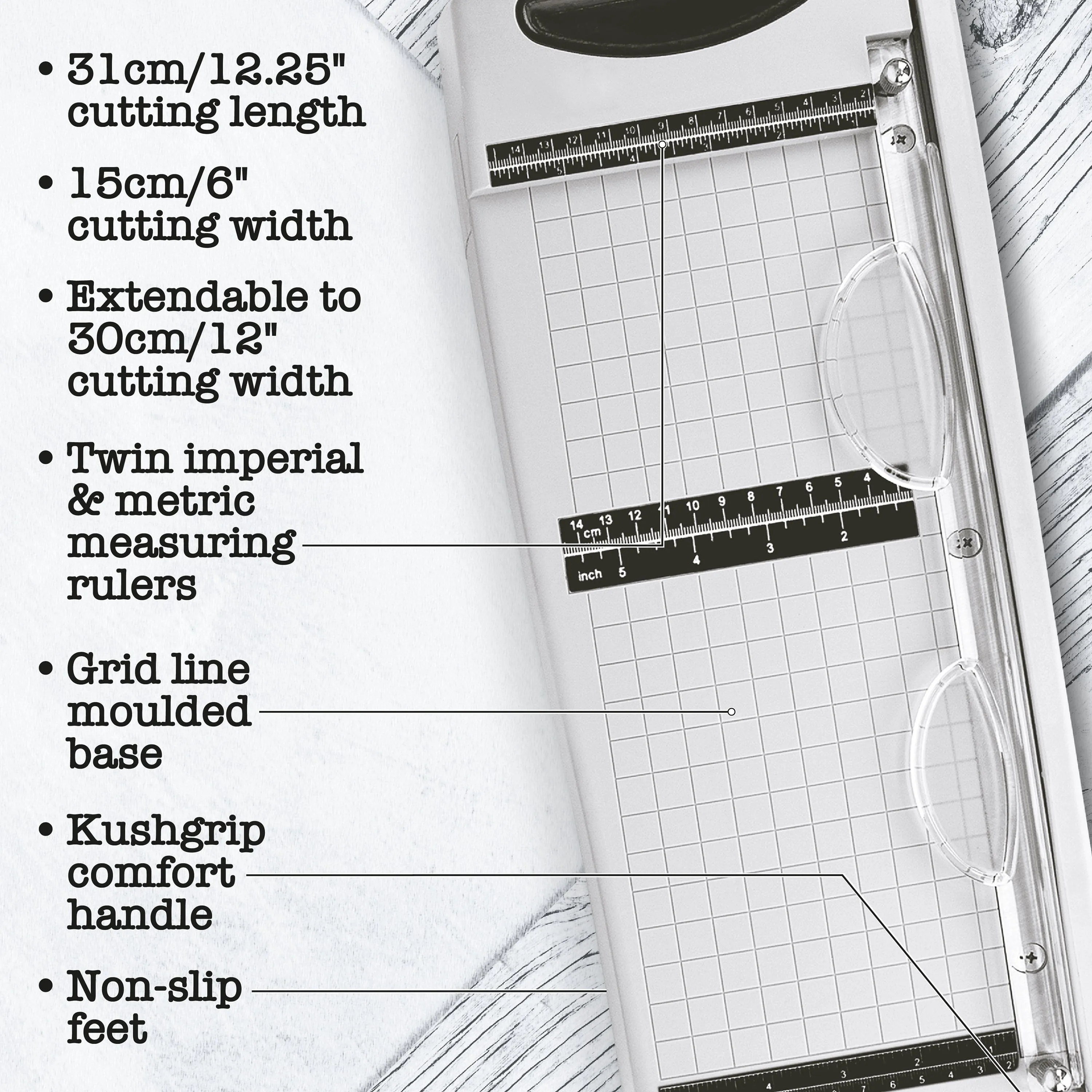 Tim Holtz - 12.25" / 31cm Maxi Guillotine - 1980e