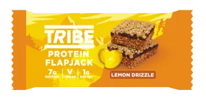Tribe Lemon Drizzle Peanut Flapjack 50g