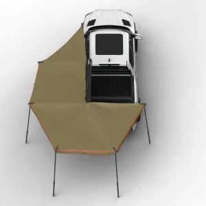 Tuff Stuff Overland 270 Degree Awning, XL, Driver Side, C-Channel Aluminum, Olive