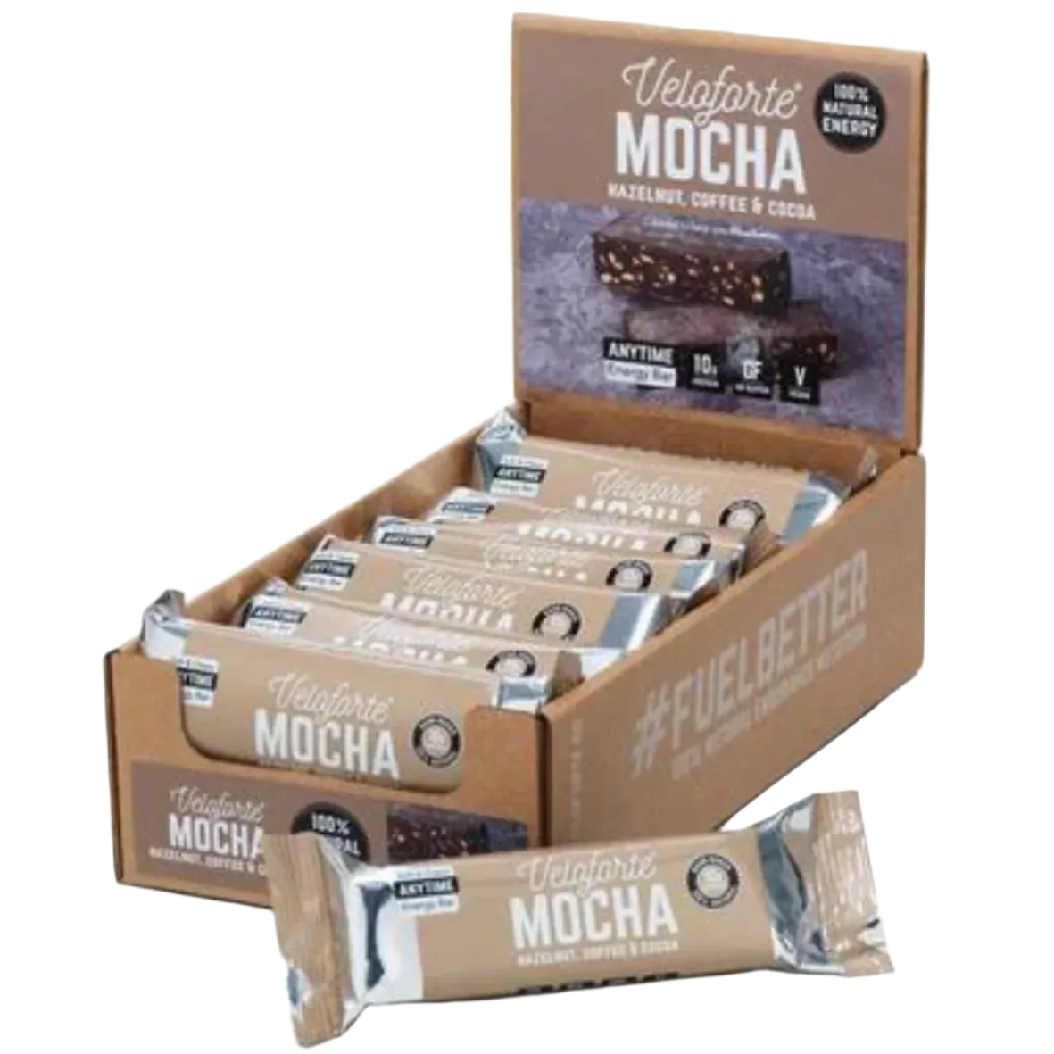 Veloforte - Protein Bar - Mocha (Hazelnut, Coffee & Cocoa)