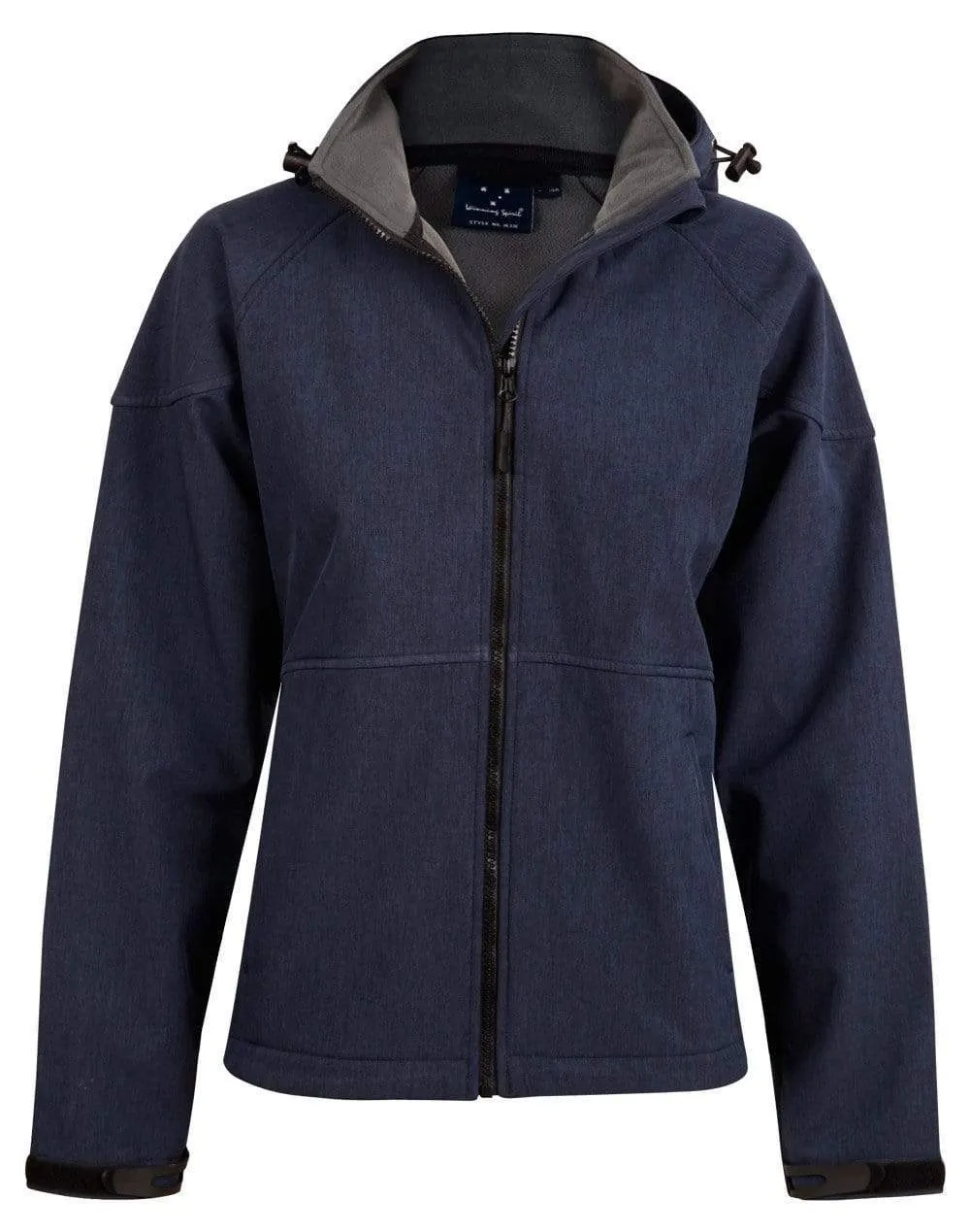 Winning Spirit Aspen Softshell Hood Jacket Ladies' Jk34